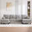 103.5"W 4-Piece Upholstered Sectional-165286404