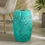 Table d'appoint SOLAR, couleur sarcelle