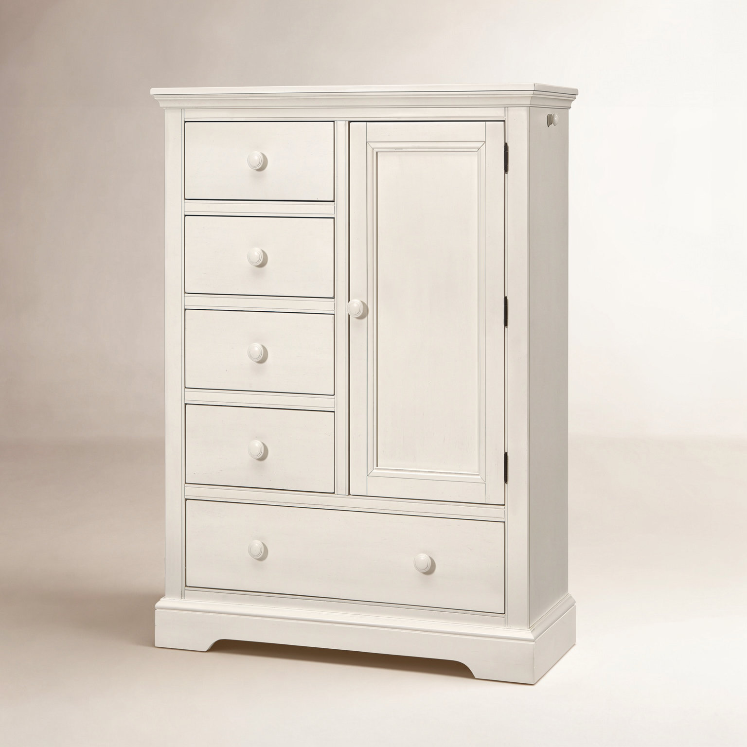Charter Armoire, White Dove