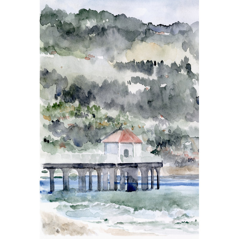 Palos Verdes I by Jennifer Paxton Parker - Painting, 122cm H x 81cm W, Wrapped Canvas