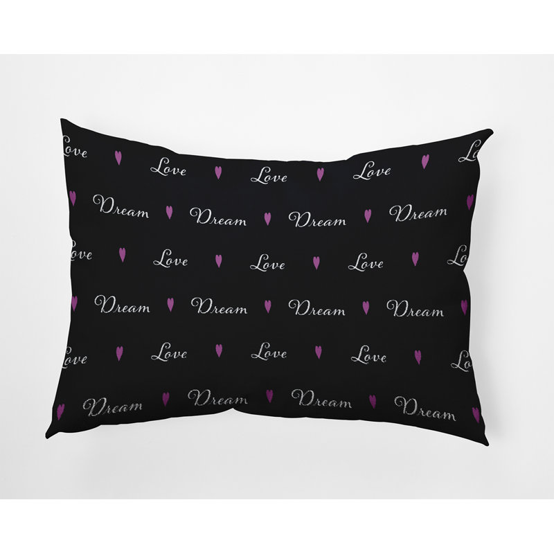 Reversible Throw Pillow, 14"H x 20"W, Rectangular