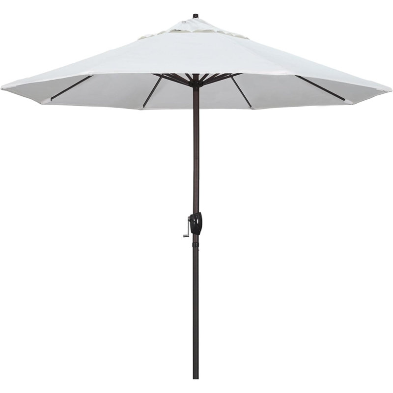 Parasol de marché avec manivelle 108 po Shenade