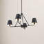 Lustre en métal 4 lumières à intensité variable l 31,75 po Kinston-1679010486-1726474922