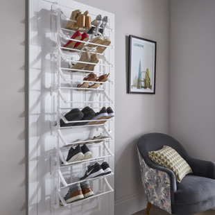 On door storage shoe kit