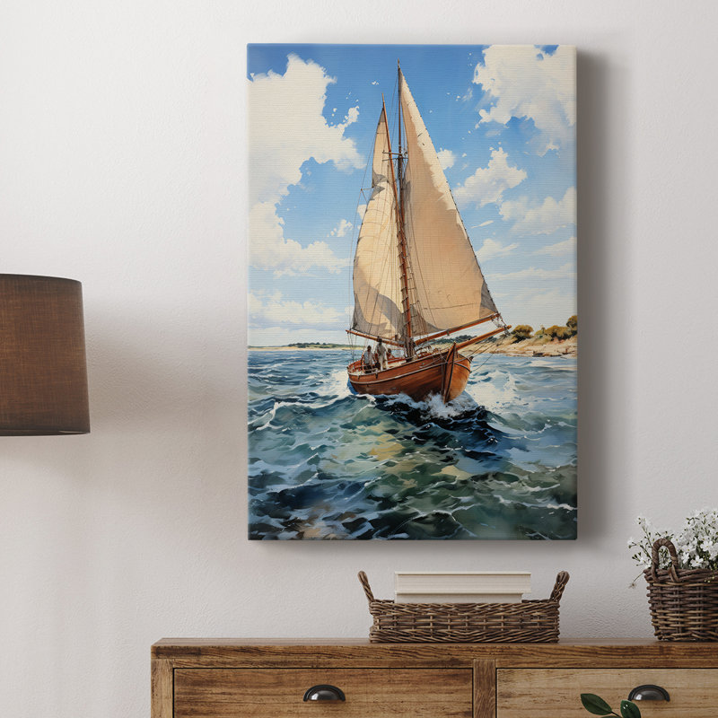 NAUTICAL Series CCACXV - Gallery Cavas, H 27 po x l 18 po