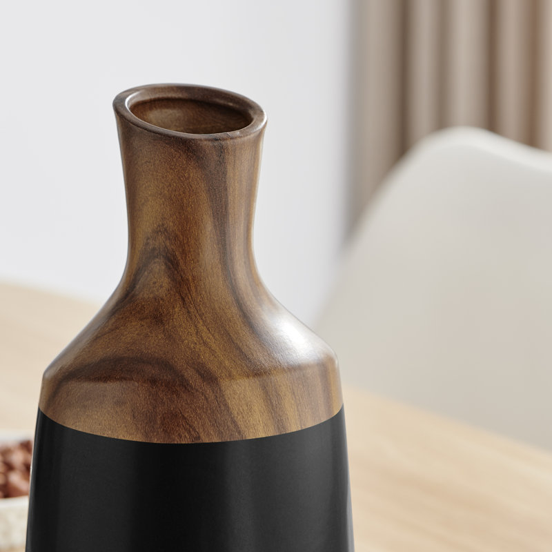 Vase de table moderne Masanari Carafe, H 12 po x l 5,7 po x P 5,7 po