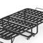Lit pliant extra long de 75 po pour les personnes de grande taille, matelas en mousse viscoélastique de 5 po, structure de 450 lb, conception peu encombrante, chambre à coucher à assemblage rapide pour adultes de 75 po, 5 bureaux faciles à assembler, bureau idéal