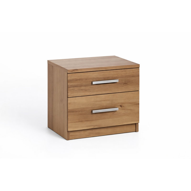 Bono 50cm W Manufactured Wood Bedside Table