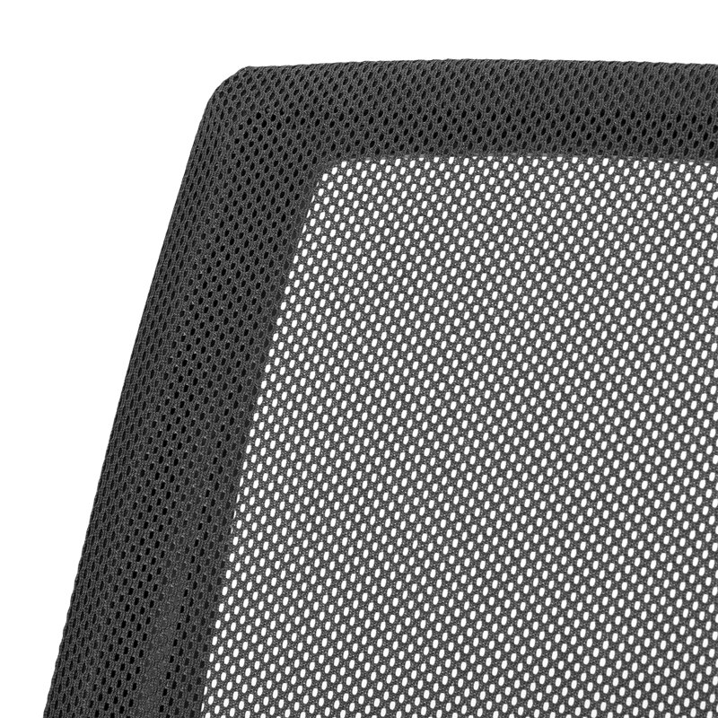 Chaise de travail en filet Bona, Noir