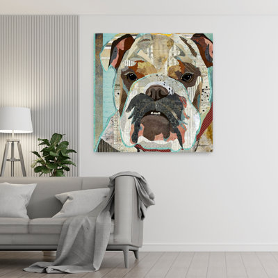 English Bulldog Contemporary Dog Art