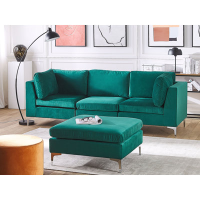 Dian 3 Seater Velvet Sofa