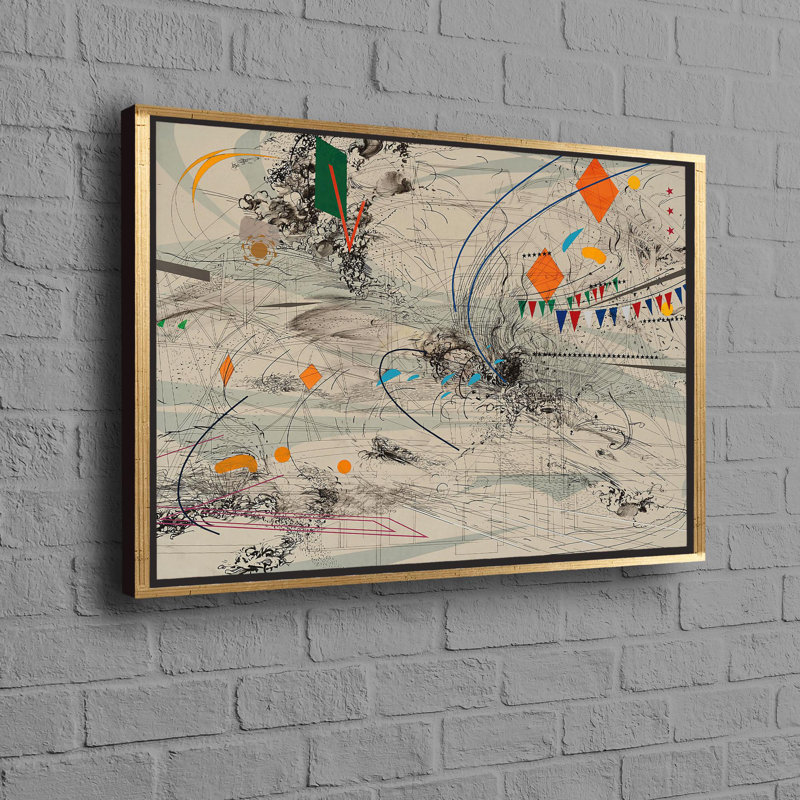Print on Canvas, Gold Floater Framed, 20 cm H x 30 cm W