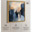 Bleu marine beige I, toile abstraite bleue par Art Remedy-113214157-113214162