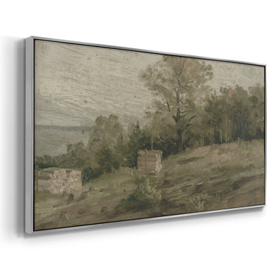 Série paysage - DCCCLVI - Toile tendue avec châssis tendue, prête à être accrochée