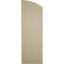 Timberthane deux panneaux plats égaux avec volets elliptiques en faux bois (par paire)-64374821-64374847-64374846