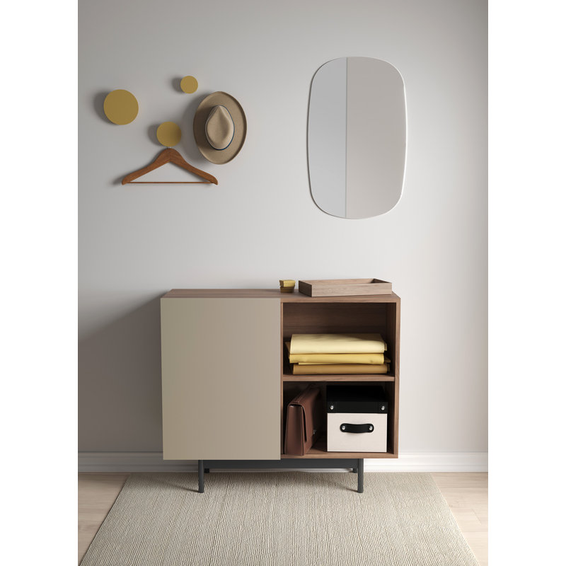 Jorde Standard Accent Chest, Walnut/Taupe