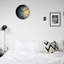 12 x 12 Inch Brain Art Round Clock Wall Decor for Office Study