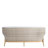 Palma Sofa Vinyl - Natural/Linen Wicker