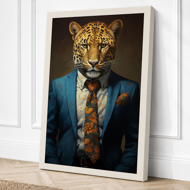 Wild Formal Modern - Print, 24x16 - 61.0 x 40.6 cm, Cream Border