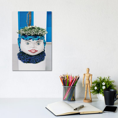 Positano Blooms VII 1 Piece Wall Art on Canvas