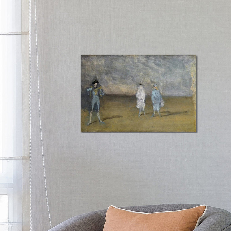 Harmony In Blue The Duet, 45.72 cm H x 66.04cm W x 1.905cm D, Does Not Apply