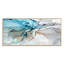 Luxry Blue and Grey Marble Art Ripples - impression sur toile-500367969-500367976-524695633