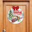Décoration de porte Gunas «Come Home for Christmas»