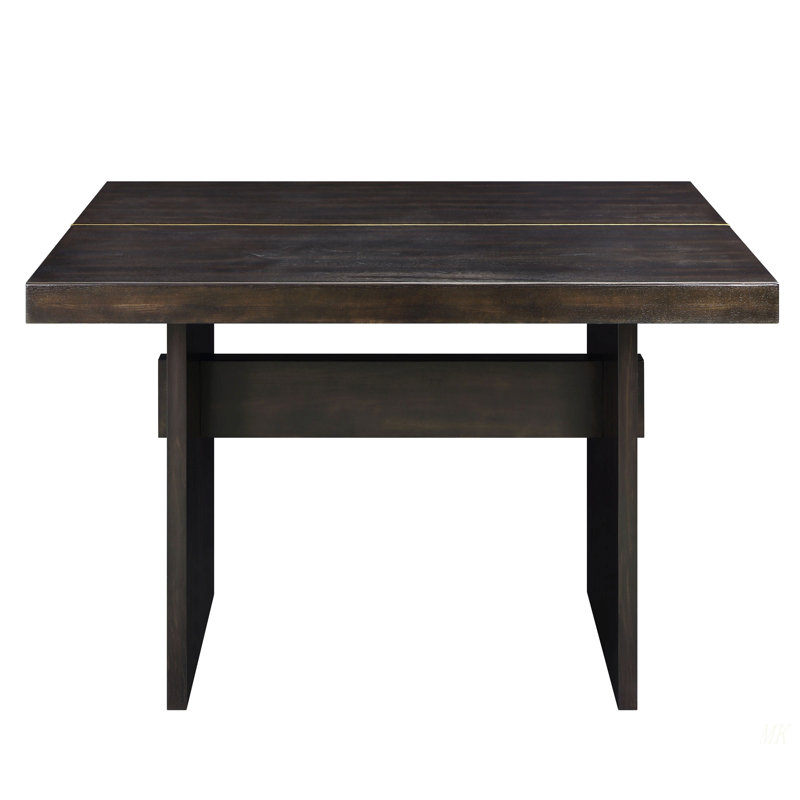 Jaramillo  Gold & Rustic Espresso Finish Dining Table