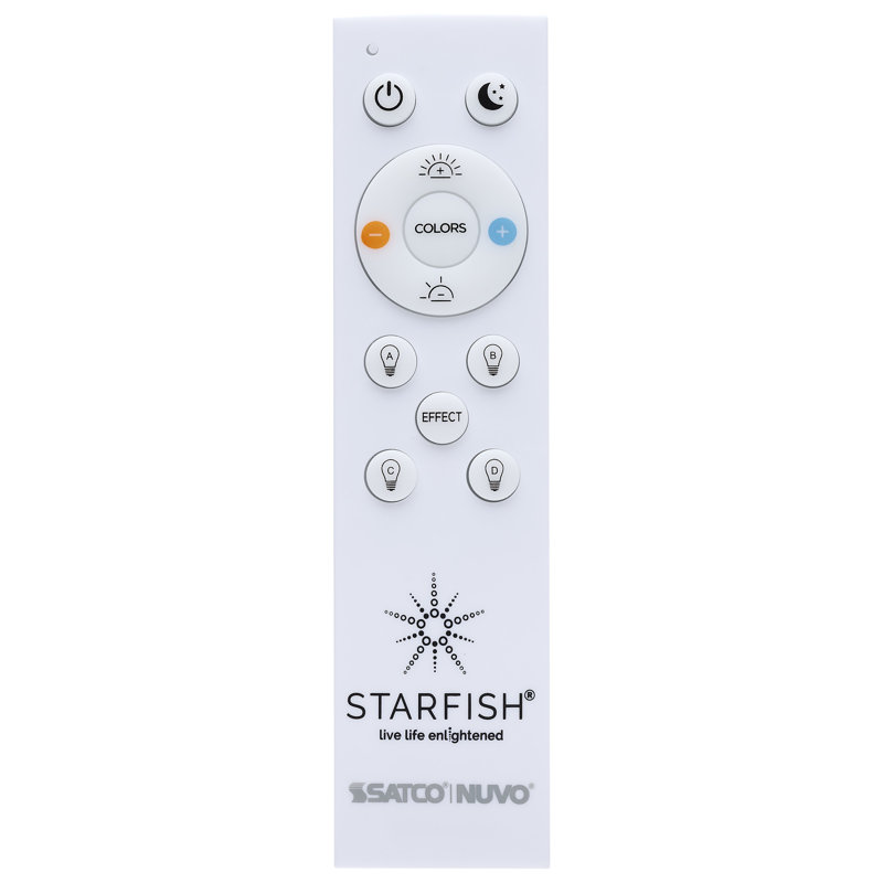 Remote For Starfish Lighting White Finish