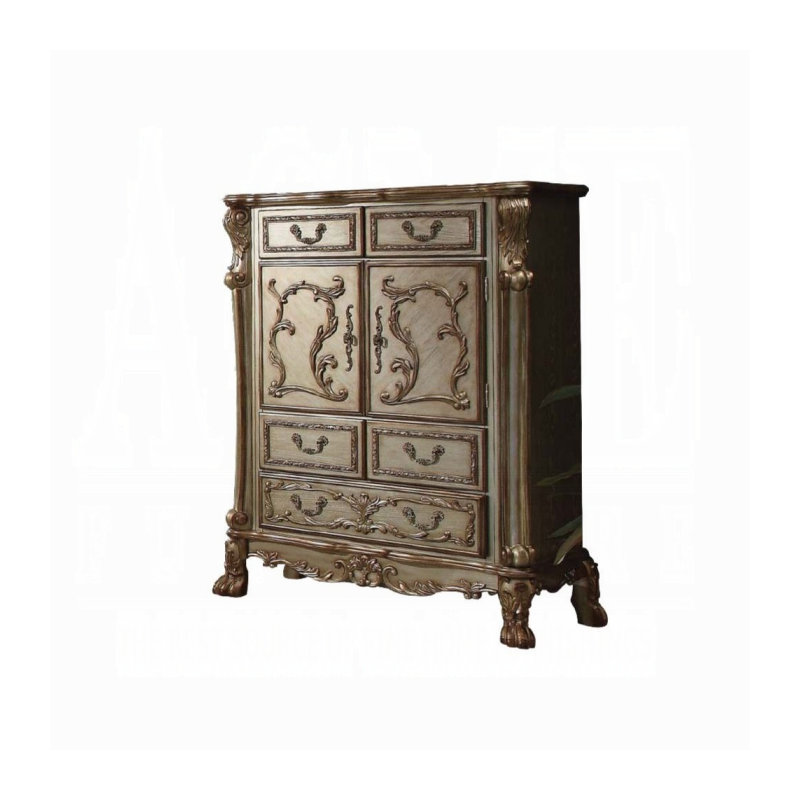 Commode Dresden, Doré