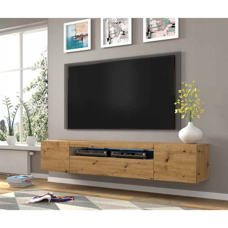 Carty TV Stand, Oak