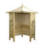 Beley Wooden Corner Arbour Bench-743628594