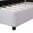 Boucle Cloud Bed Frame With Arch Shaped Headboard, Boho Or Modern Style Upholstered Twin Size Bed Frame,No Box Spring Needed-1181013412