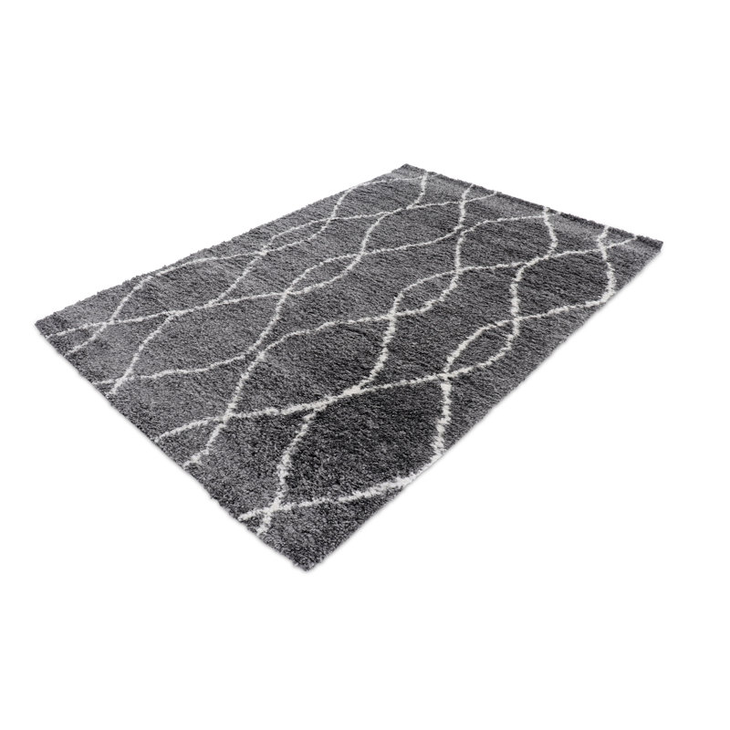 Elegido Abstract Shag Area Rug, Rectangle 160 x 230cm
