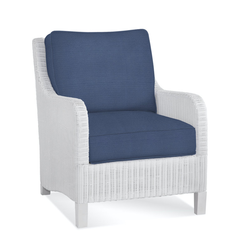 Tangier Outdoor Lounge Chair, Captain's Blue; 6359-63