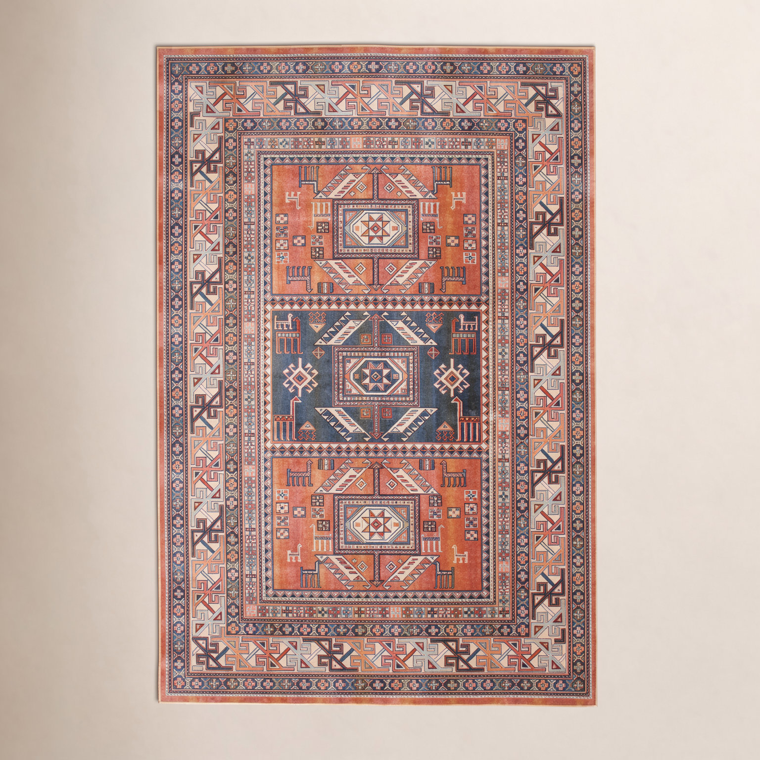 Ovid Oriental Rug, Rectangle 3'11" x 5'7"