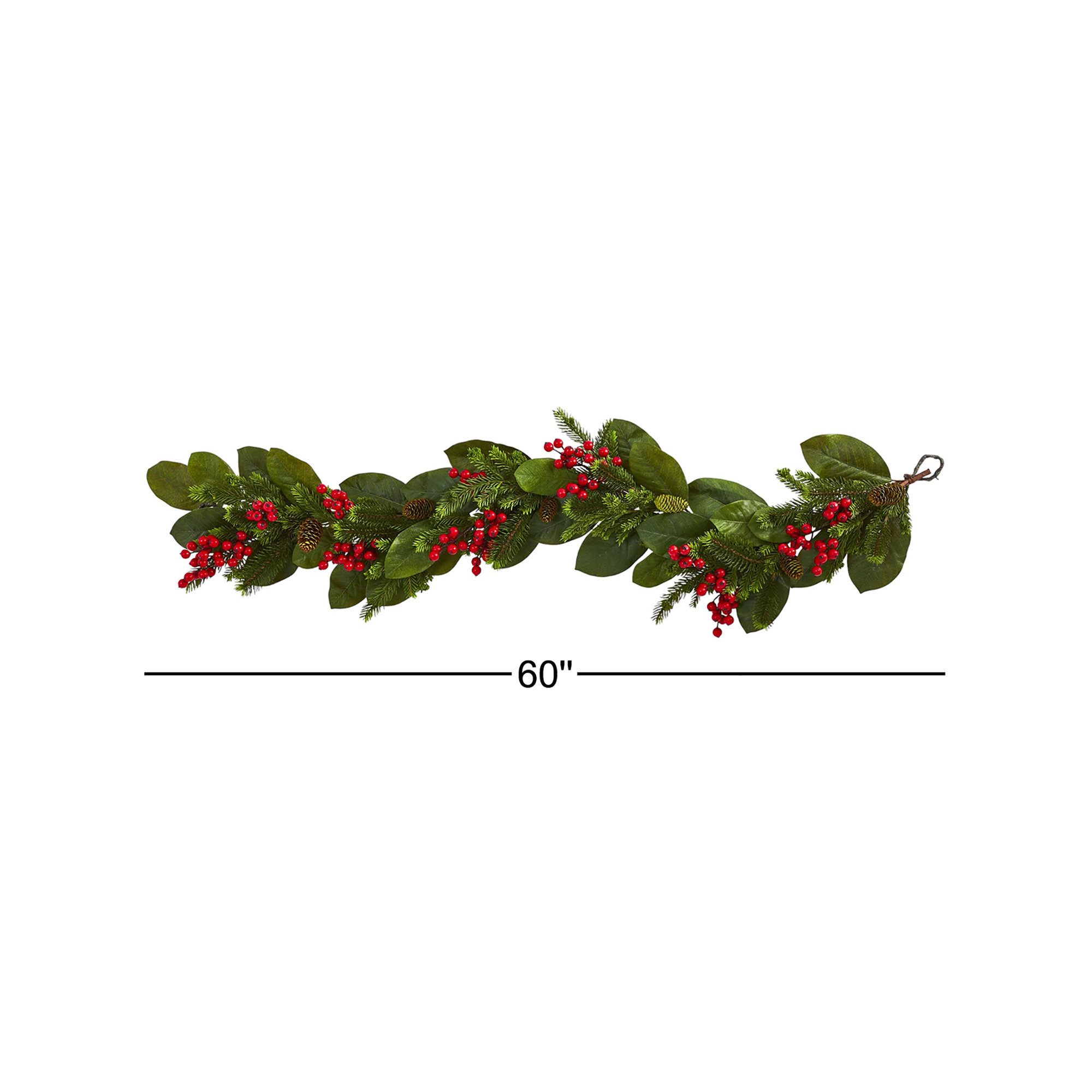 9'' in. Faux Pine Garland
