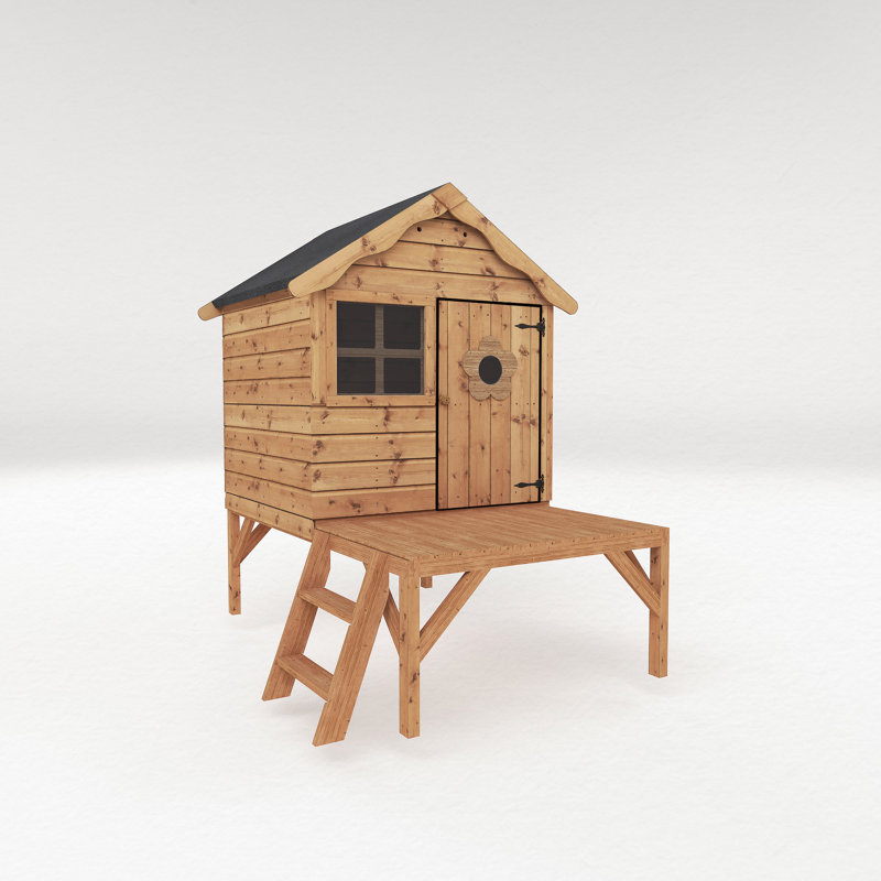 Mercia Snug Playhouse with Tower, No