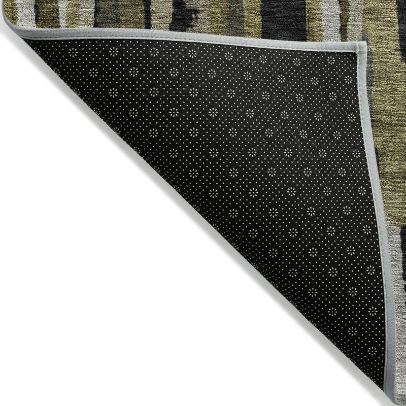 Tapis intérieur / extérieur brun Marrah , 8 pi x 8 pi
