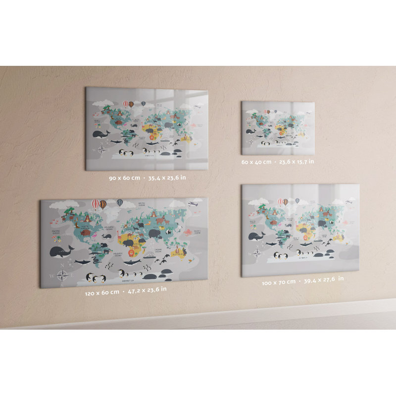 Magnetic Glass Dry Erase Board
