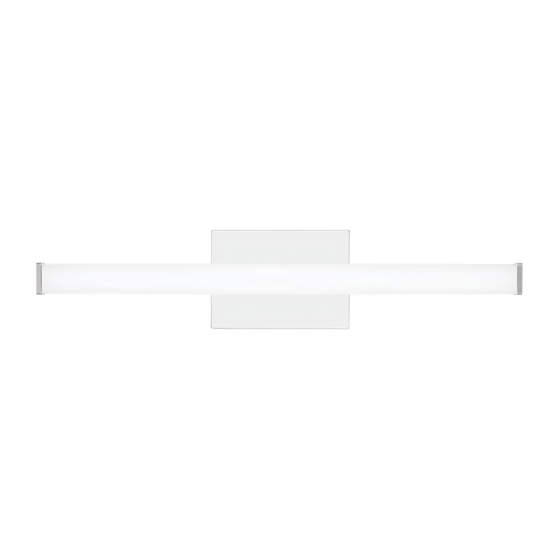 Lufe Square 24 Bath, Chrome