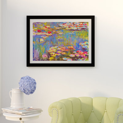 Miko " Water Lilies, 1916 " by Claude Monet Graphic Art Print