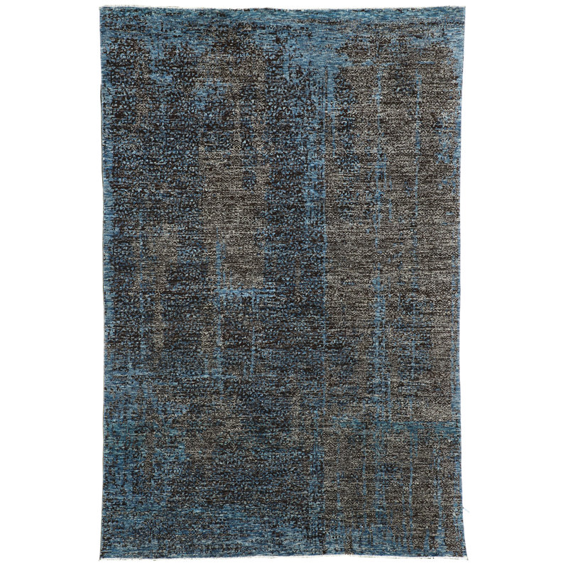 Neo Villa Wool Area Rug, Rectangle 6' x 8'11"