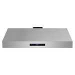 Cosmo 30 in. Haven Collection Ducted Under Cabinet Range Hood, LED Lights, Touch Controls, Permanent Filters, Stainless Steel