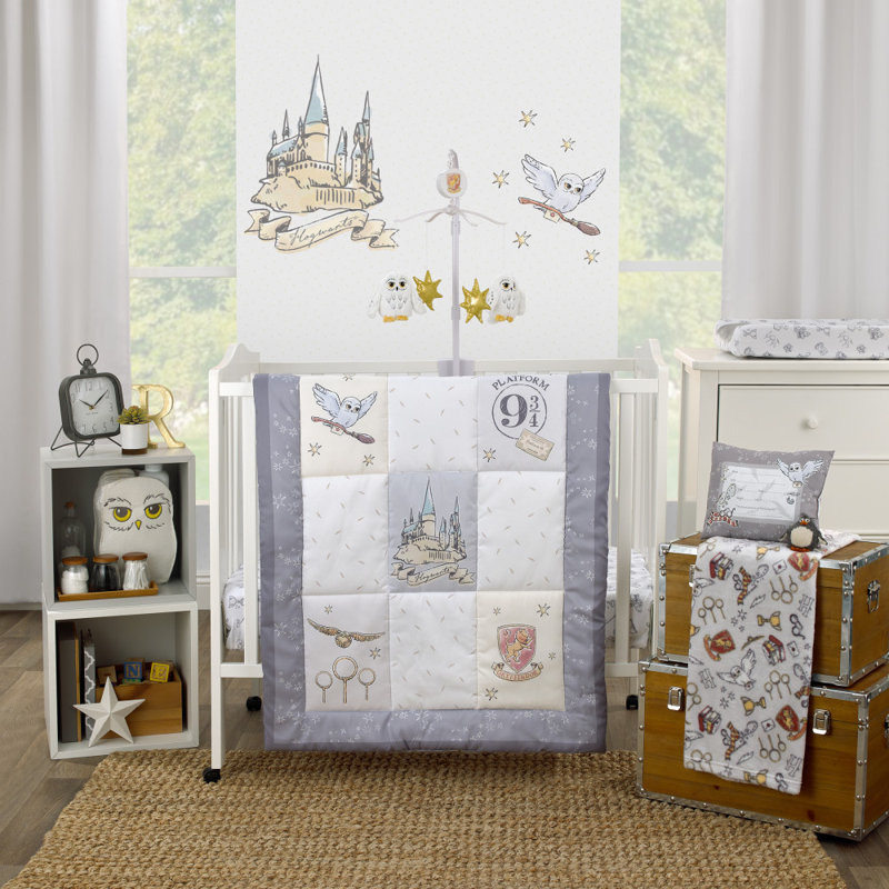 3 Piece Crib Bedding Set