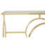 Palmilla 120cm Glass Top Console Table