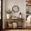 Bale Metal Analog Wall Clock