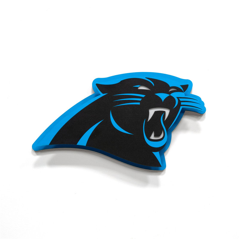NFL Carolina Panthers 3DX Die Cut Wall Art