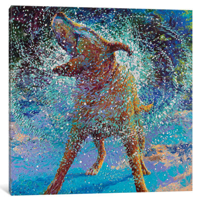 «Swimmin», reproduction d'art sur toile tendue