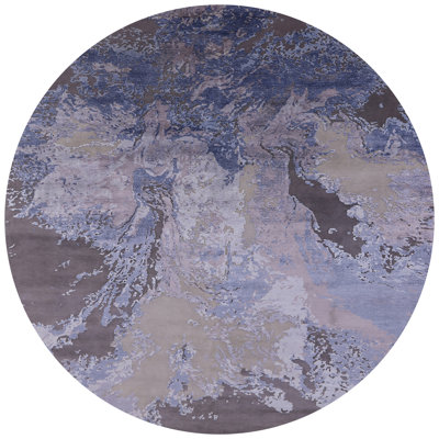 Tapis abstrait gris